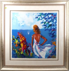 Nicola Simbari (1927-2012) Italian, Signed and Numbered Serigraph