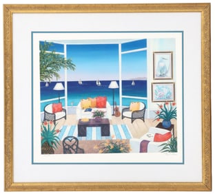 "Fanch" Ledan (Born 1949) French/American, Signed and Numbered Serigraph