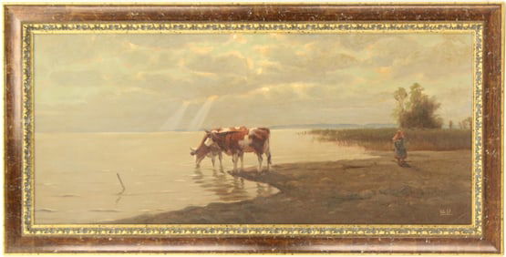 Peter Motz (1934-2004) Danish, Oil on Canvas