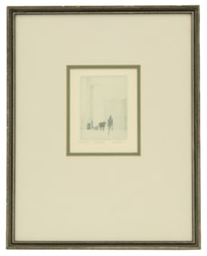 Harold Altman (1924 - 2003) American, Artist's Proof Etching