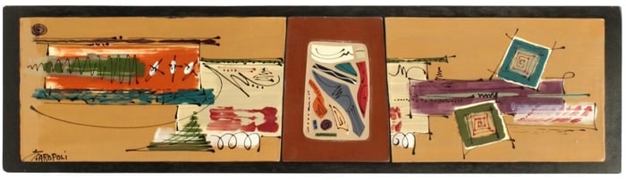 John Staropoli (21st Century) American, Glazed Ceramic Tile
