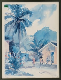 Janet Walker (Born 1938) Canadian/Caymanian, Signed and Numbered Lithograph