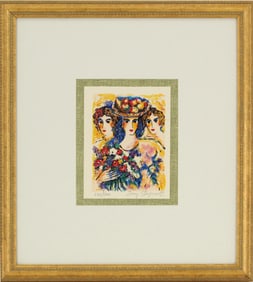 Zamy Steynovitz (1951-2000) Israeli, Limited Edition Pencil Signed Print