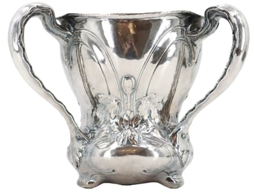 Gorham Martele Sterling Silver Loving Cup - 46.5 ozt Engraved Frank MacMonnies Descendant of