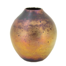 Tiffany Style Cypriote Miniature Vase