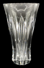 Large French Baccarat Pauline Vase