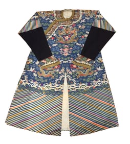 Chinese Qing Dynasty High Court Official Robe / Jifu