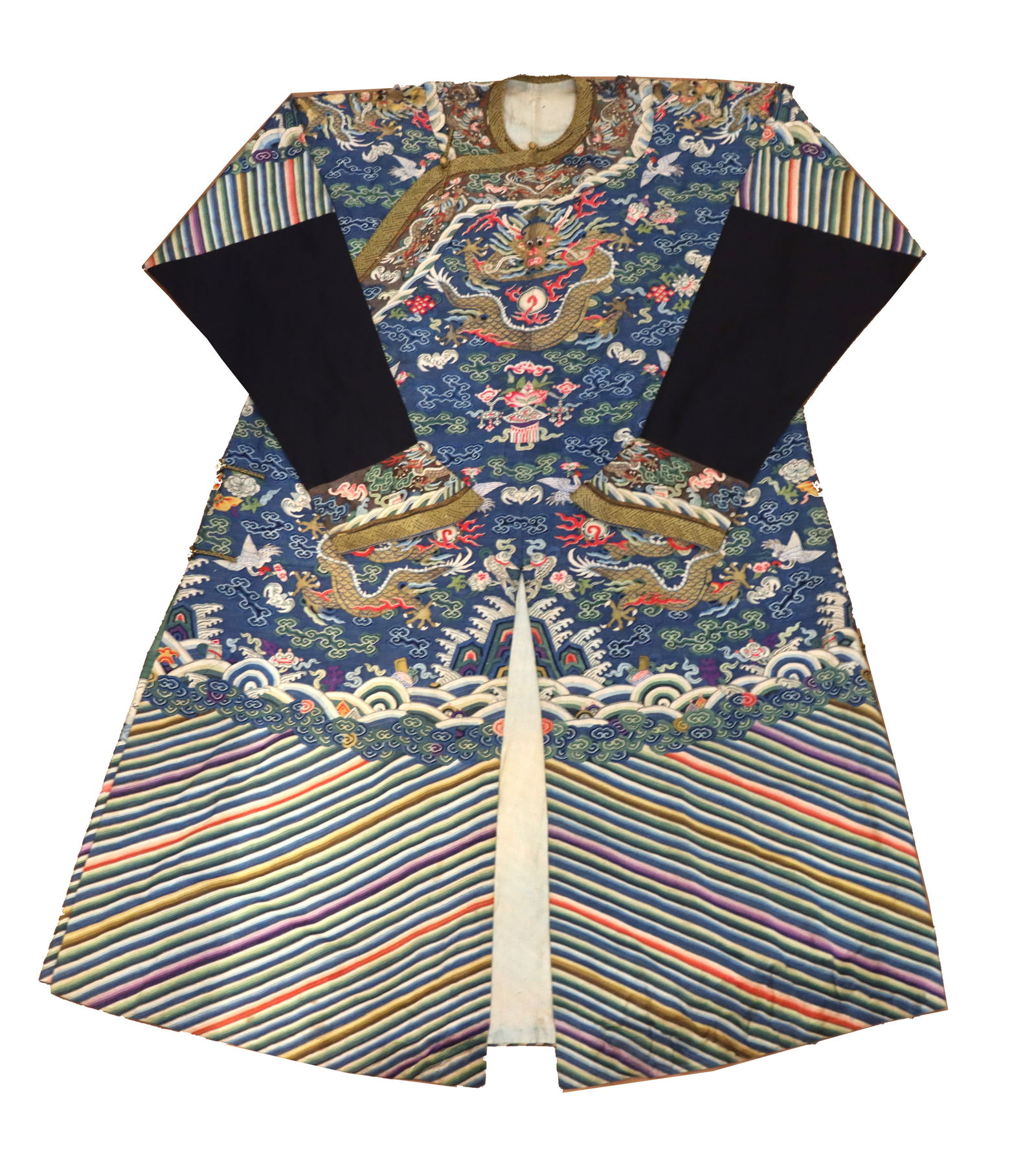 Chinese Qing Dynasty High Court Official Robe / Jifu (1 of 20)