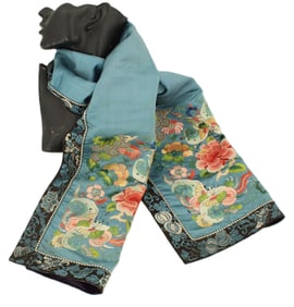 Chinese Qing Dynasty Style Silk Sleeveband