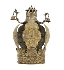 19th Century Judaica Torah Crown