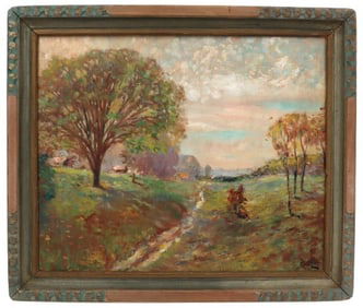 George D. Lee (1859-1939) American, Kentucky Landscape Painting