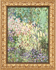 Helene Andrews Oil on Canvas Impressionist Abstract