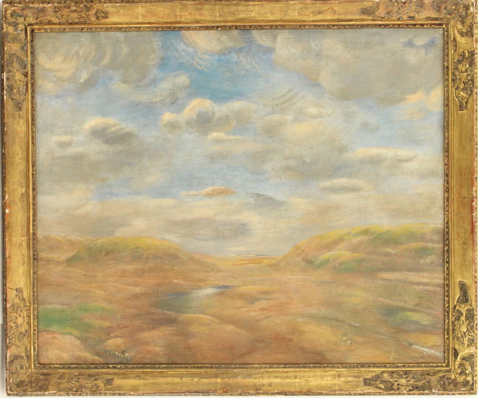 Kenneth Hayes Miller (1876-1952) American, Oil on Canvas Impressionist Landscape (1 of 20)