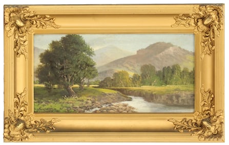 Joseph John Englehart (1867-1915) American, Oil on Canvas Landscape