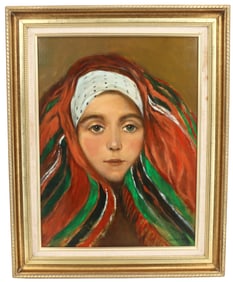 Signed Warowny Oil on Canvas