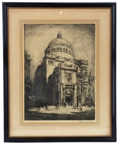 Colin Campbell Cooper (1856-1937) American, Etching