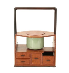 Japanese Smoking Set with Handle