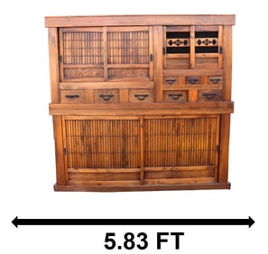 Antique Japanese Mizuya-Dansu (Water Room Chest)