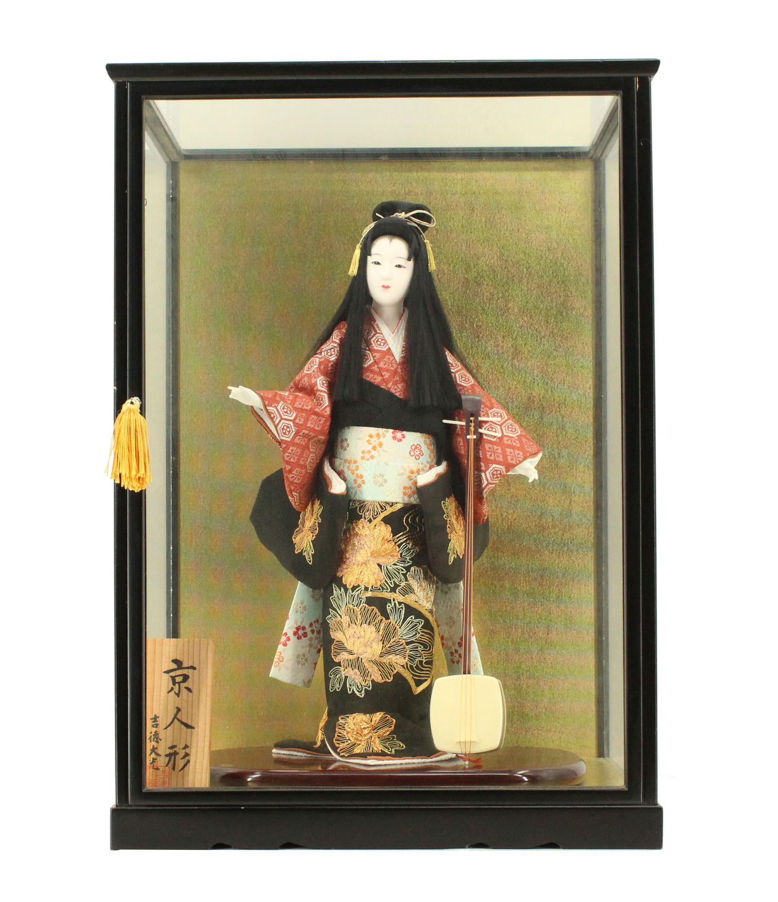 Vintage Japanese Wedding Doll in Glass Display Box (1 of 20)