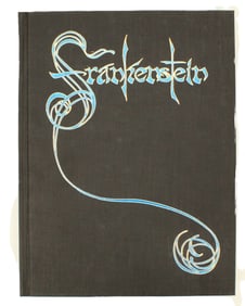 Limited Edition Frankenstein Book Signed by Artist & Writer Stephen King