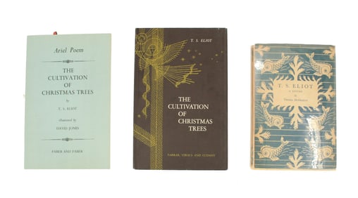 T. S. Eliot (1888-1965) British, (3) First Edition Books