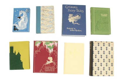 (7) Folio Society Books and (1) Heritage Press Book