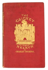 Dickens’ Cricket on the Hearth, First Edition Second State 1846