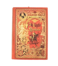 Miguel de Cervantes (1547-1616) Spanish, Circa 1900 Version of Don Quixote