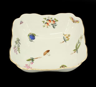 Herend Rothschild Bird Pattern Porcelain Bowl
