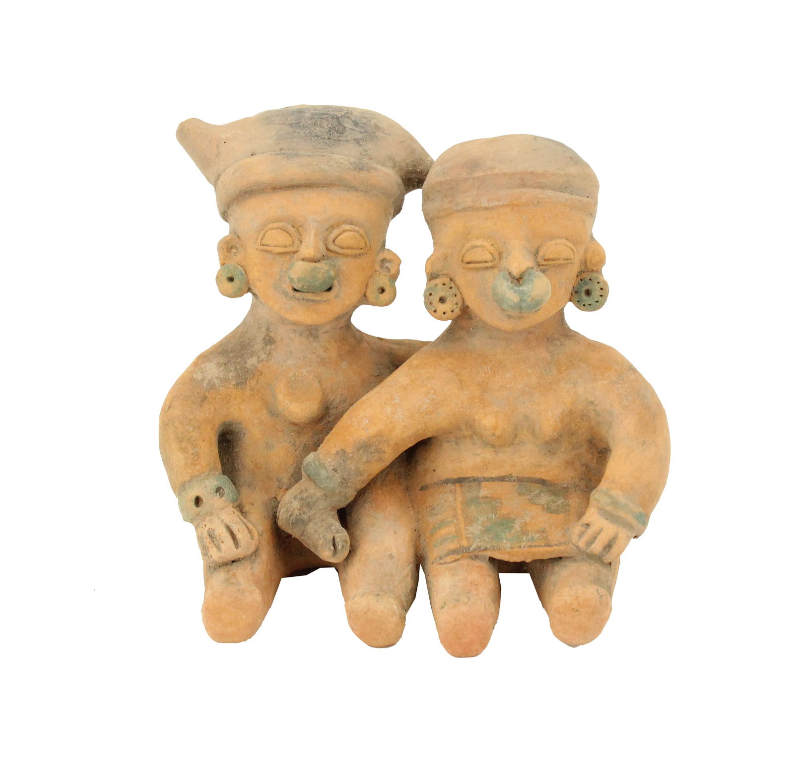 Jama Coaque Erotica Statue in a Pre-Columbian Manner (1 of 15)