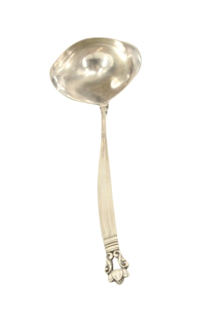 Danish Georg Jensen Sterling Silver Ladle - 0.825 ozt. (1 of 10)