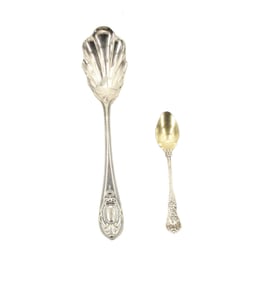 (2) Tiffany & Co. Sterling Silver Spoons - Gross 2.185 ozt.