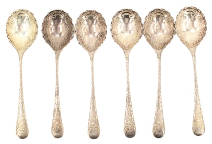 (6) Apex Sterling Silver Spoons - 5.890 ozt.