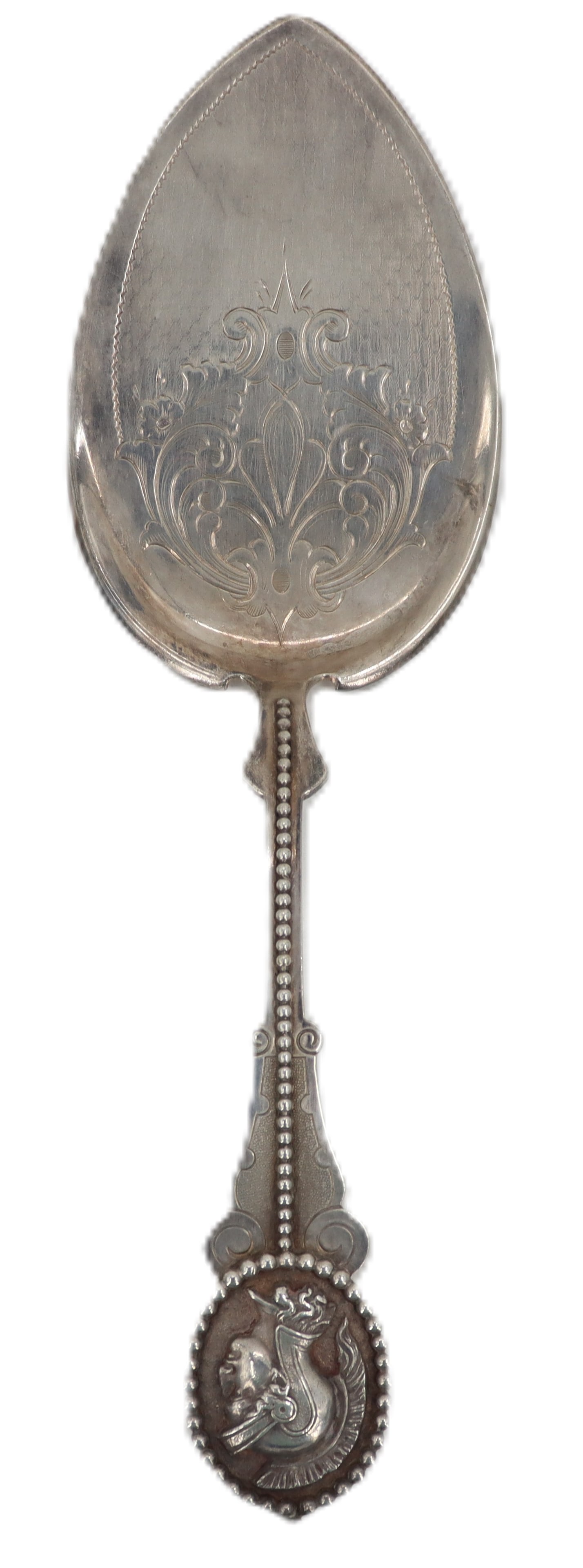 Medallion American Coin Silver Serving Spoon (1 of 10)