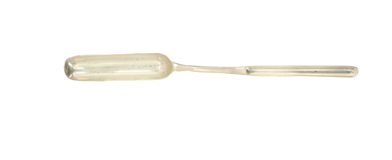 British Sterling Silver 1820's Marrow Spoon - 1.460 ozt. (1 of 10)