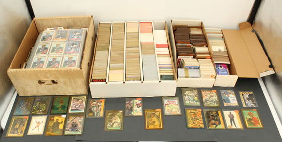 3000+ Laminated Sports and Comic Book Trading Cards