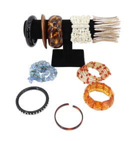 (10) Vintage Costume Bracelets