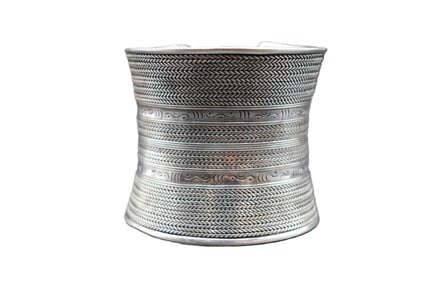 Marked 925 Sterling Silver Cuff Bracelet - Gross 3.890 ozt.
