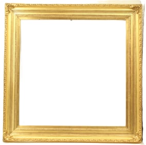 Vintage Carved Gilt Classical Frame With Finished Corners