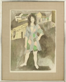 Rafael Soyer (1899–1987) Russian, Artist's Proof Figural Print