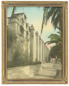 Vintage Hand Tinted Photo