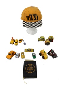 (15) New York Yellow Taxi Memorabilia Items