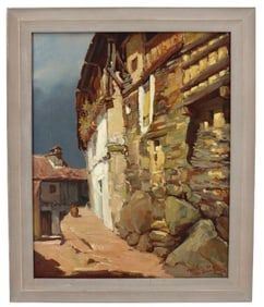 Jose Fuentes de Salamanca (Born 1934) Spanish, Oil on Canvas