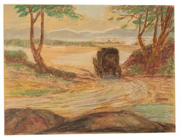 Mentor Huebner (1917–2001) American, Concept Art Illustration