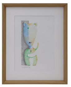 Jorge Blanco (Born 1945) American, Original Drawing