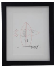 Jorge Blanco (Born 1945) American, Original Drawing
