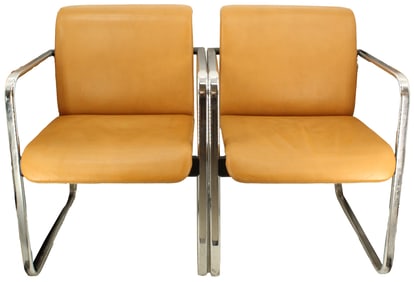 Pair of Herman Miller Mid Century Modern Tandem Chairs