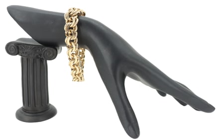 Marked 14k Gold Chain Bracelet - 77.8 g.