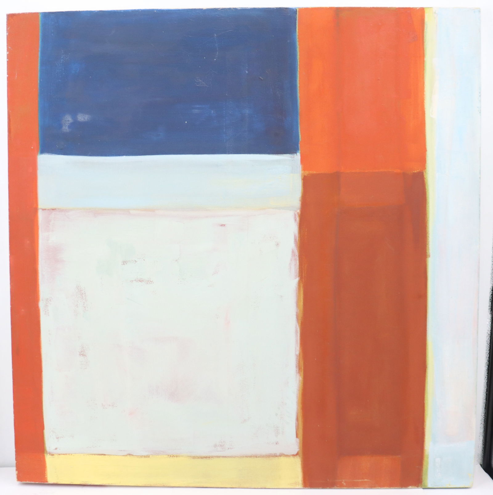 Tim Hallinan (20th/21st Century) American, Abstract Acrylic on Canvas Painting (1 of 13)