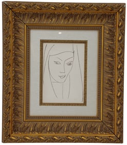 Henri Matisse (1869-1954) French, Framed Lithographic Print